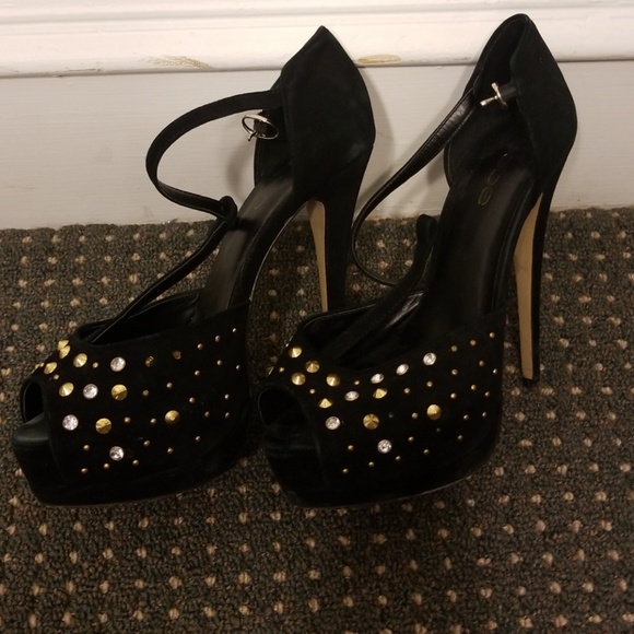 Bebe   Jamie Rhinestone Pumps - Picture 2 of 3